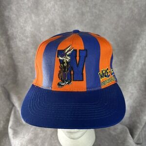 Loony Tunes WILE-E-Life Preservation Club Snapback Hat Vtg